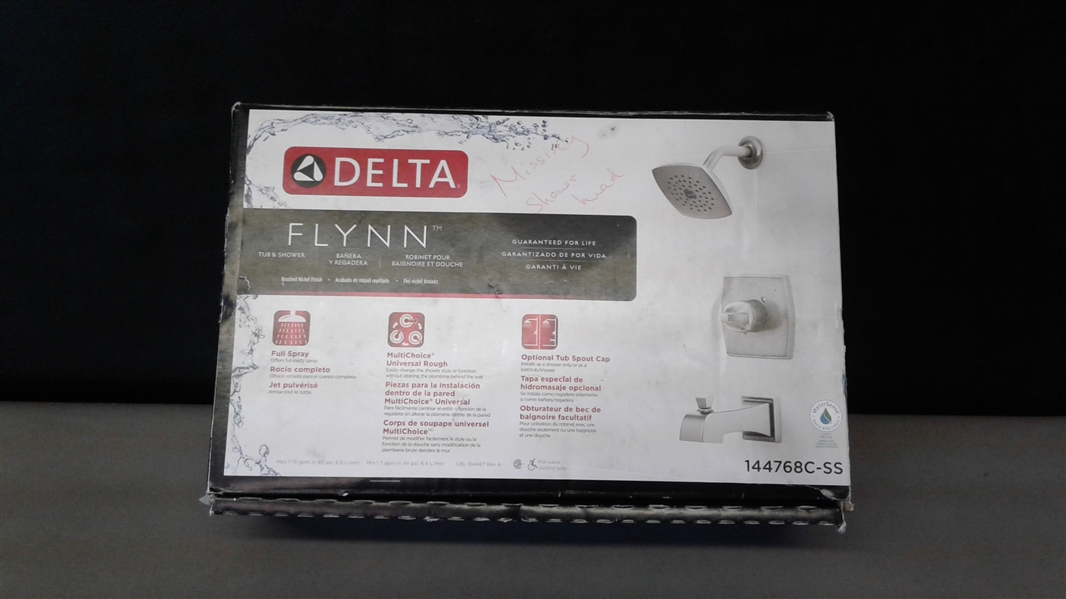 Delta Flynn Tub & Shower Kit with Valve