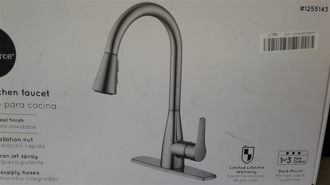 Project Source Pull-Down Kitchen Faucet