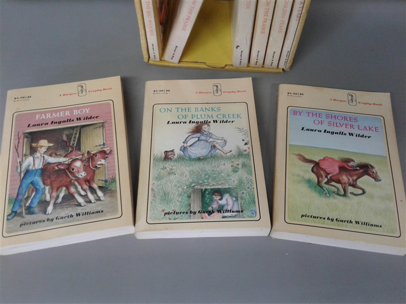 Vintage Laura Ingalls Wilder's Little House Book Set