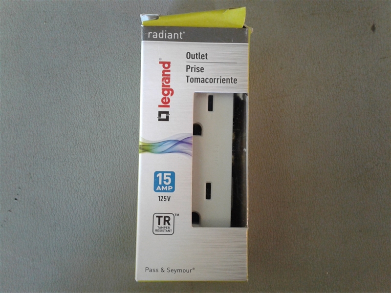 Legrand White Outlet