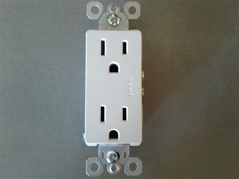 Legrand White Outlet