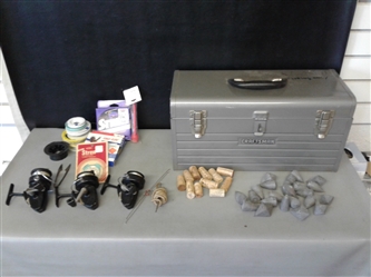 Craftsman tool Box With Fishing Gear