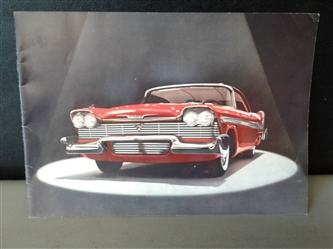 Vintage Plymouth Brochure