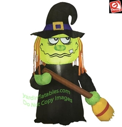 3.5 Ft Inflatable Witch