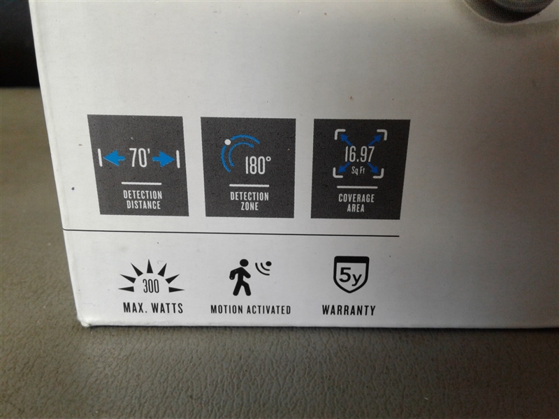 Utilitech Motion Activated Hard Wired Security Light 