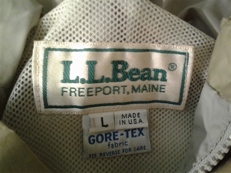 Men's L.L. Bean Gore-Tex Wind Breaker- Large