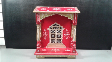 Handcrafted Wood Temple 