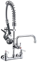 Commercial Wall Mount Kitchen Sink Faucet