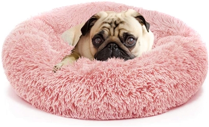 24" Pink Dog Bed