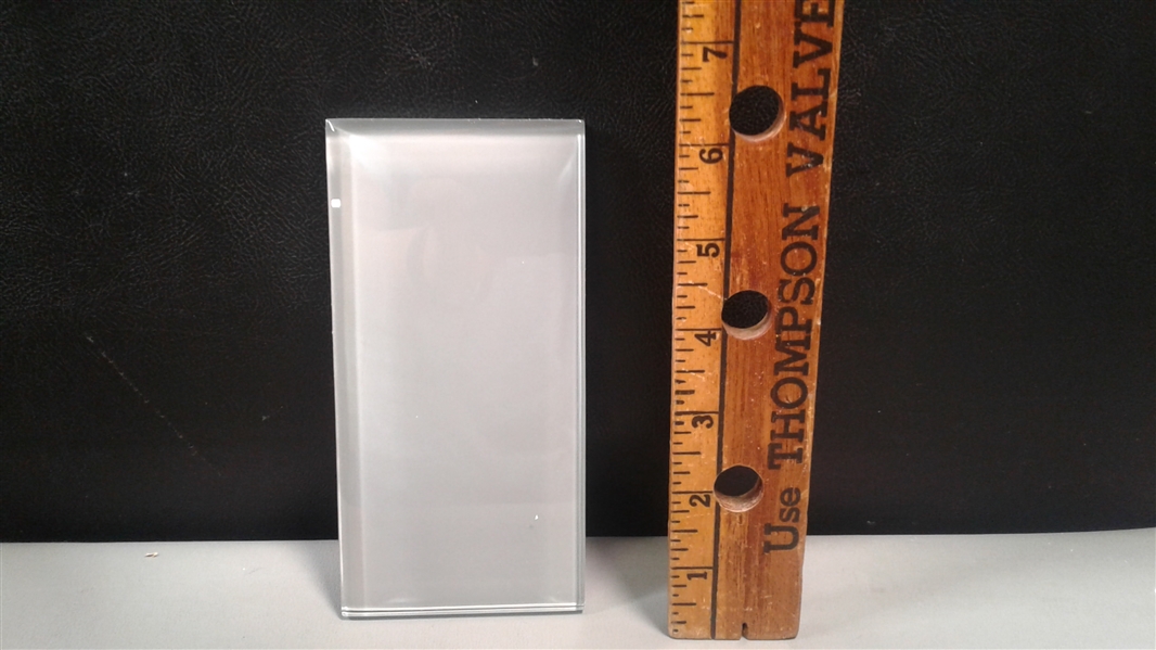  3x6 Gray Glass Subway Tile 40 Ct