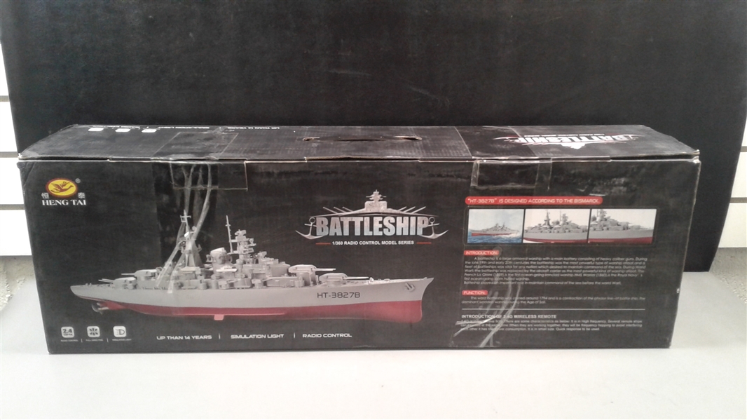 Remote Control Military Battleship 1/360 RC
