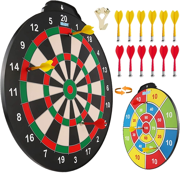  Esjay 18 inch Magnetic Dart Board Set