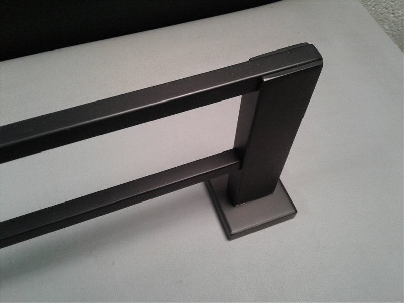 Black Towel Bar