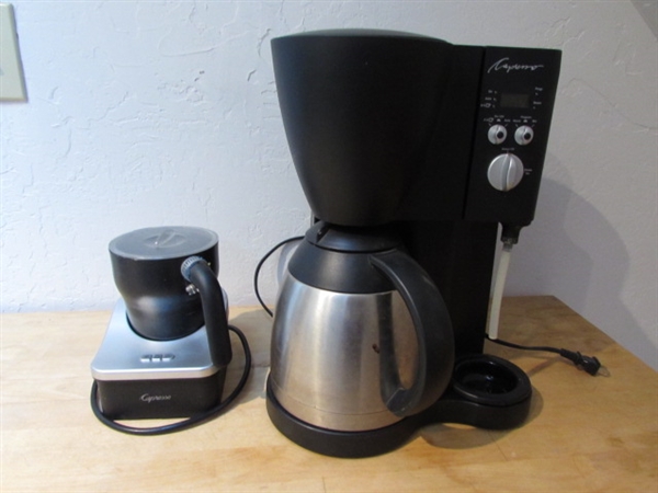 CAPRESSO COFFEE MAKER & GRINDER