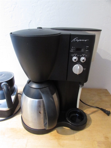 CAPRESSO COFFEE MAKER & GRINDER