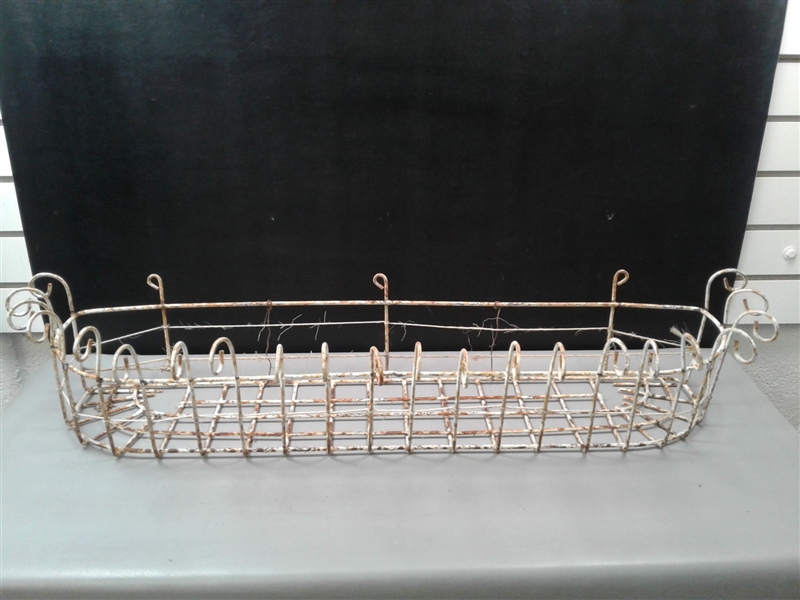 Pair of Wire Planters