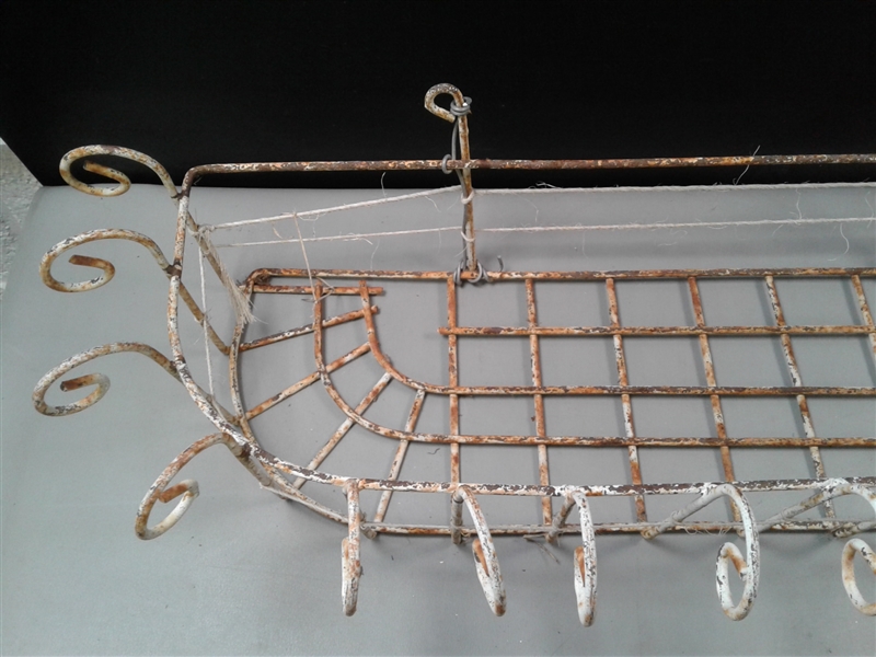 Pair of Wire Planters