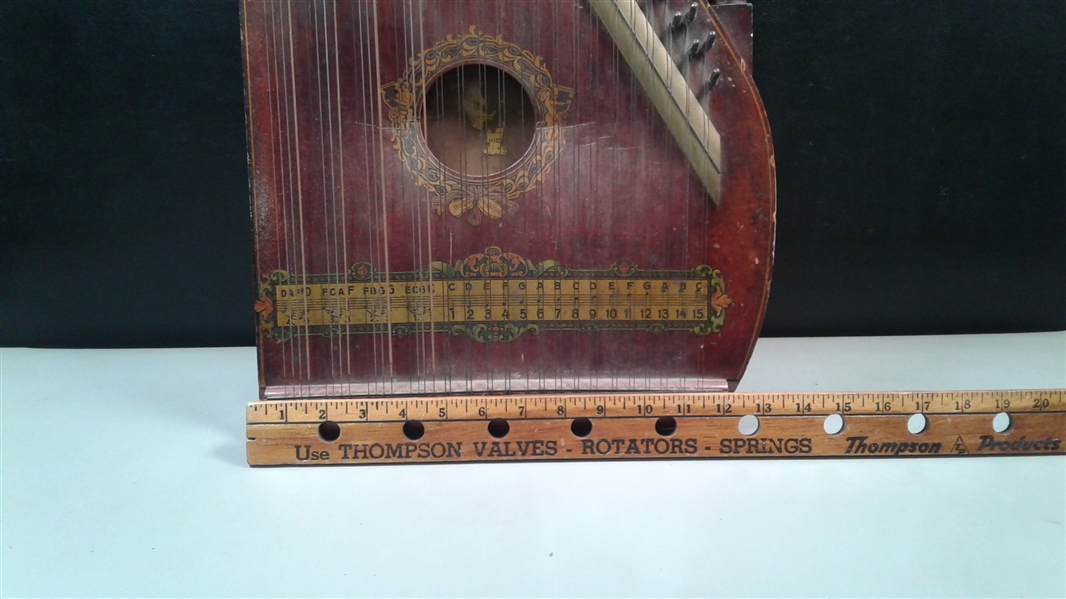 Antique Handheld Harp