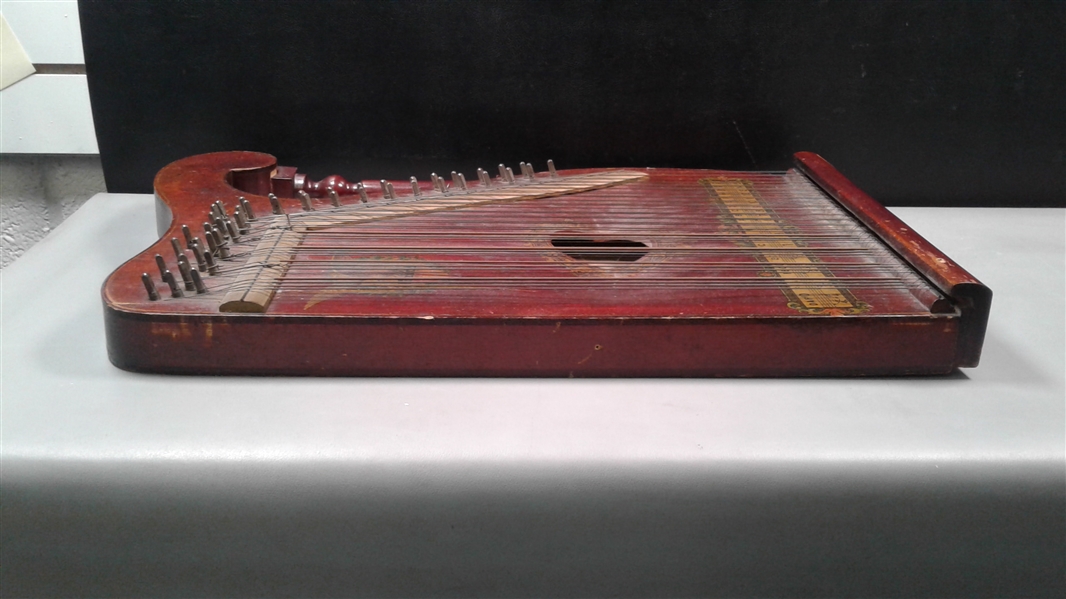 Antique Handheld Harp