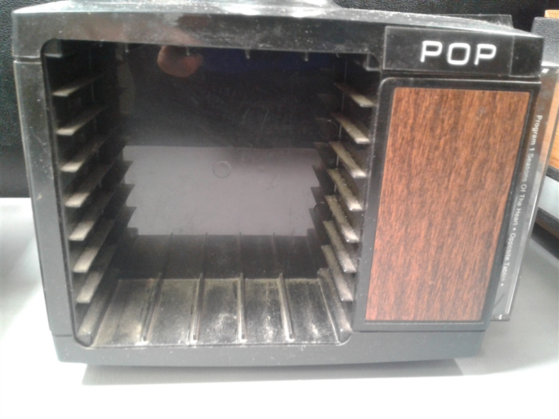 Cassette and VCR Tape Holders with Cassettes and CD's