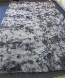 Shag Carpet Grey Area Rug 7x10