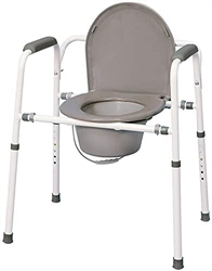 MedPro Homecare 3 in 1 Commode Chair with Adjustable Height