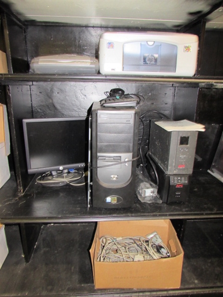 WINDOWS BASED COMPUTER COMPONENTS, PRINTER, UPS & SCANNER
