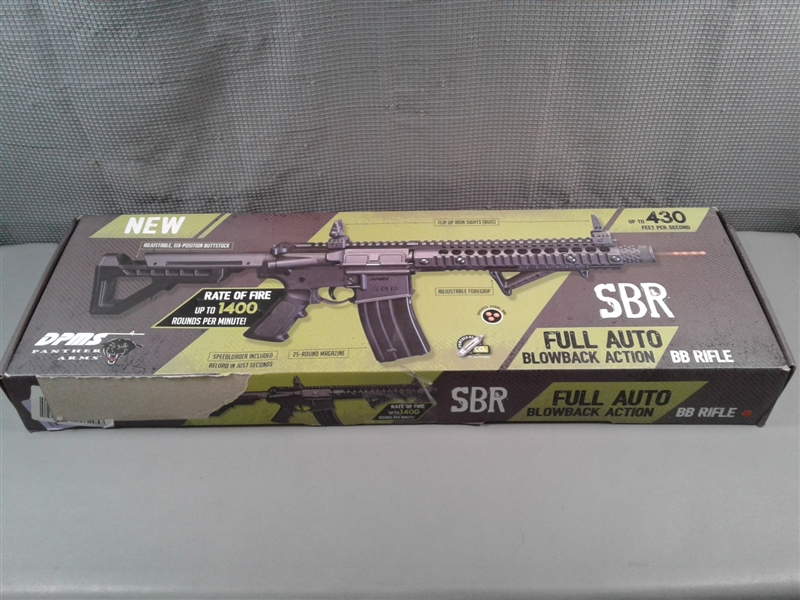  DPMS Full Auto SBR CO2-Powered BB Air Rifle 