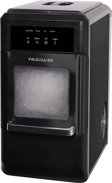 FRIGIDAIRE Countertop Crunchy Chewable Nugget Ice Maker, 44lbs per Day
