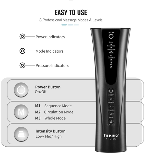 FIT KING Foot and Leg Massager for Circulation and Relaxation