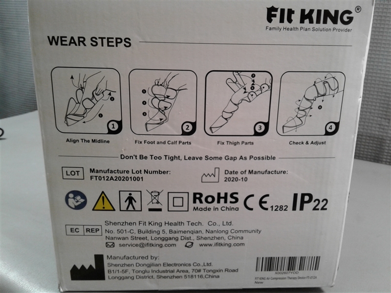 FIT KING Foot and Leg Massager for Circulation and Relaxation