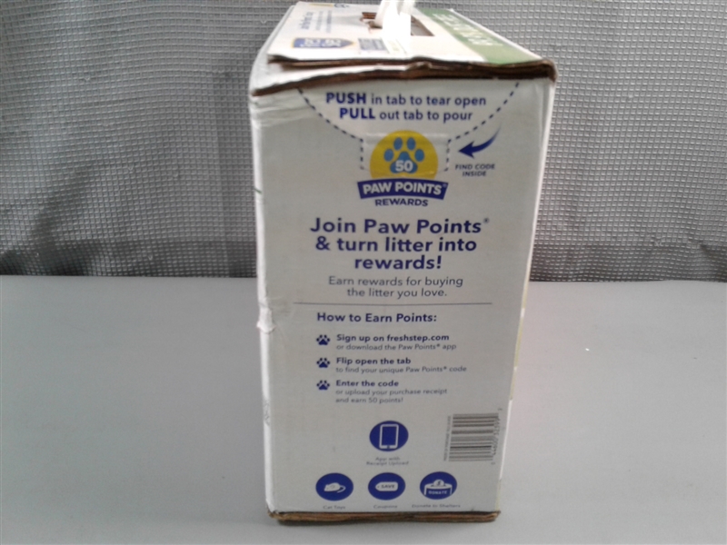  Fresh Step Advanced Simply Unscented Clumping Cat Litter - 18.5 Pounds