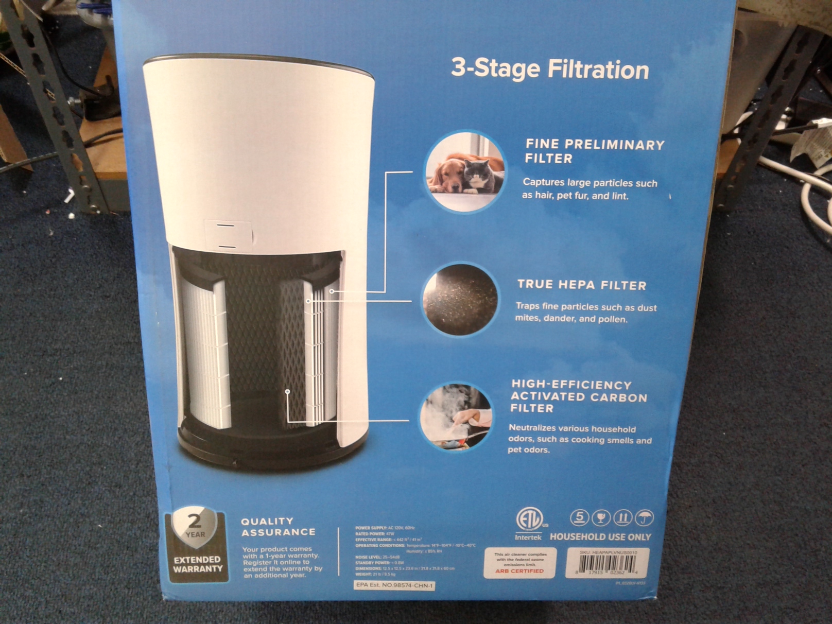 Lot Detail - LEVOIT Air Purifier for Home Large Room