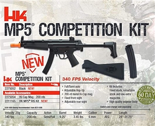 Heckler & Koch HK MP5 Competition Kit Electric Airsoft 6mm Cal