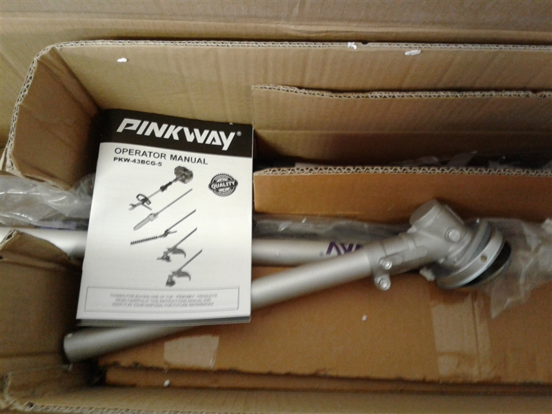 PINKWAY 43CC 2-Cycle 5 in 1 Trimming Tools