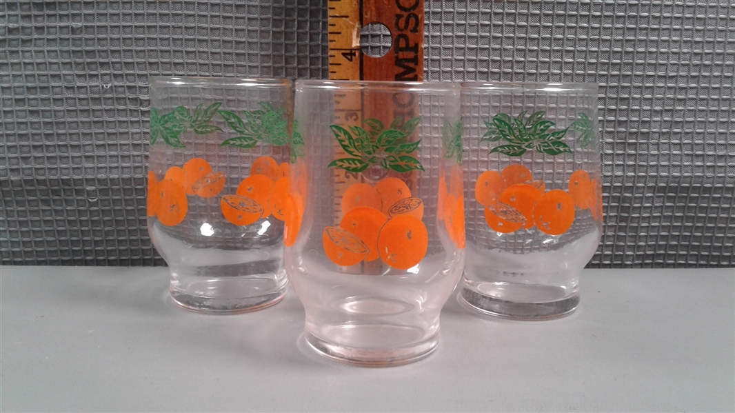 Vintage Juice Glasses