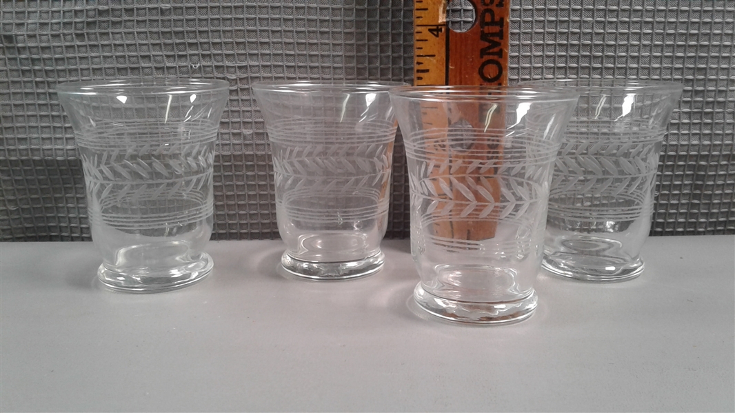 Vintage Juice Glasses