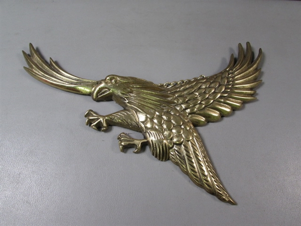 Brass Eagle Wall Decor