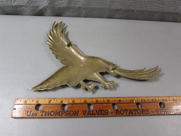 Brass Eagle Wall Decor