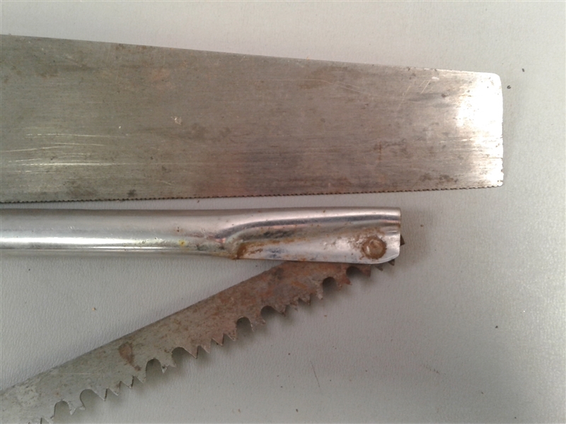 Push Pull Saw, Hand Saws, Carving Tools and a Spoke