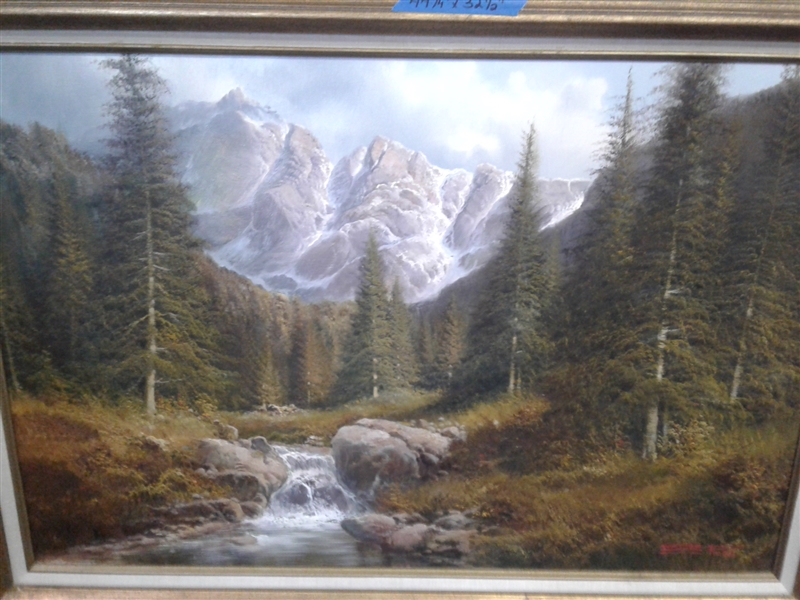 Framed Original Oil Painting