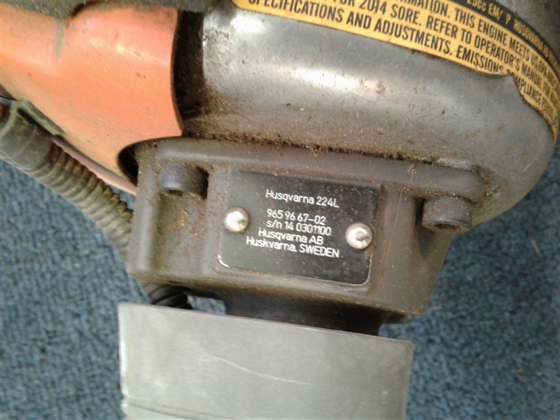 Lot Detail Husqvarna 224L String Trimmer & BC280 Brushcutter