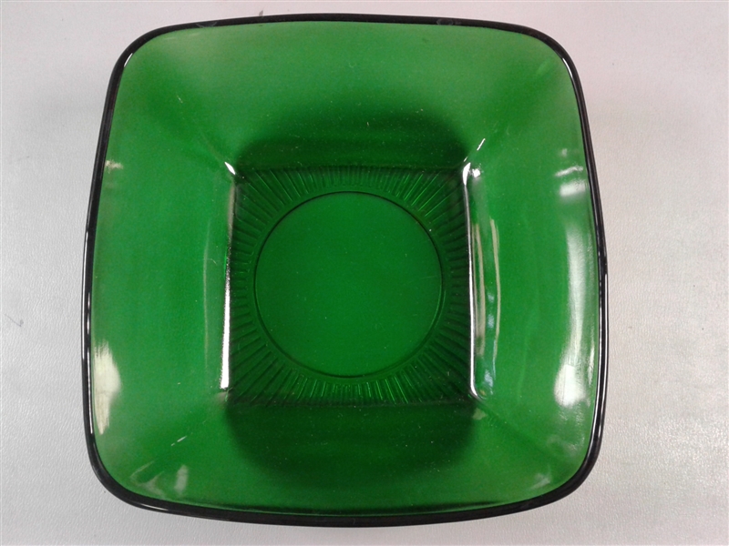 Vintage Green Glassware