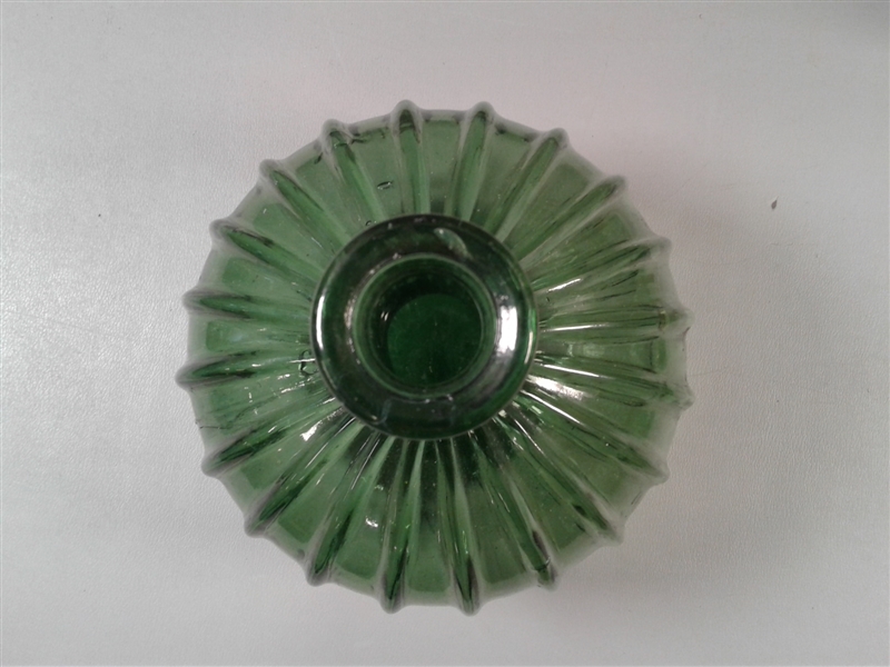 Vintage Green Glassware