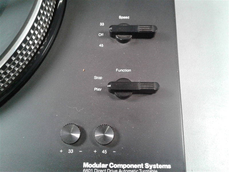 Modular Component System Direct Drive Turntable 