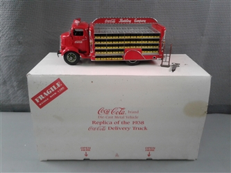 Vintage Coca-Cola District Castle Replica Truck