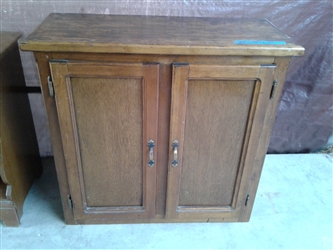 Small Wood Cabinet 