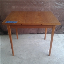Vintage Dining Table with Extending Leaves 