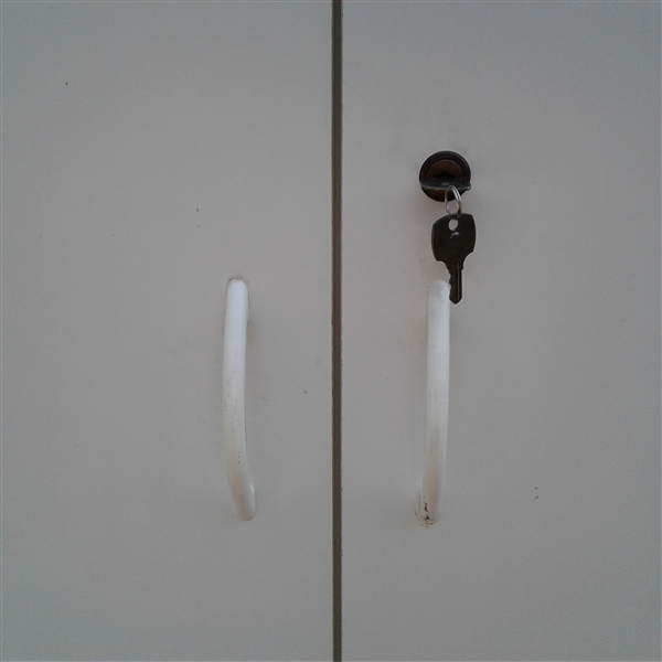 White Cabinet 