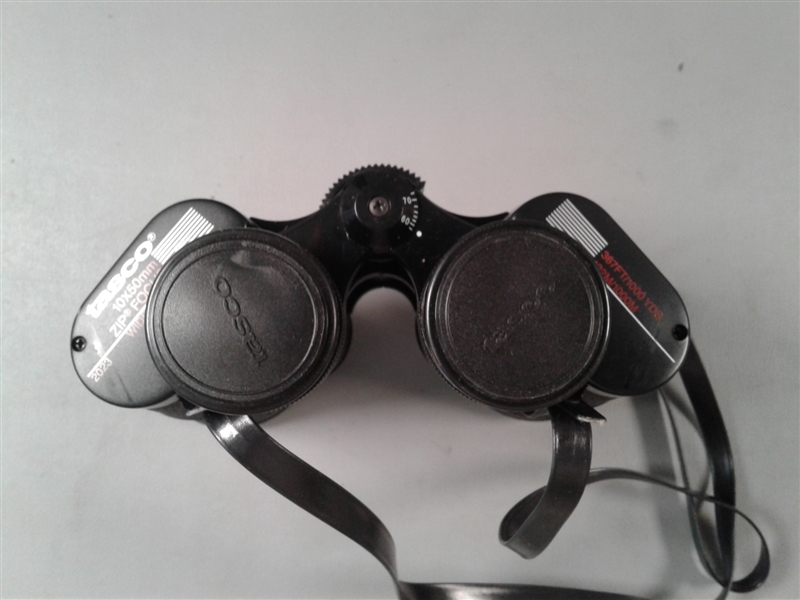 Tasco Wide Angle Binoculars & Bushnell 12x25 Compact Binoculars